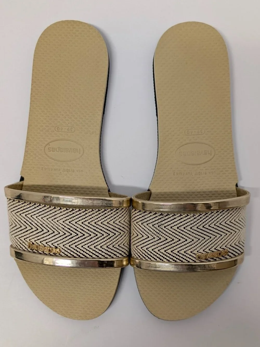 Havaianas You Trancoso Premium Slide in Sand Grey